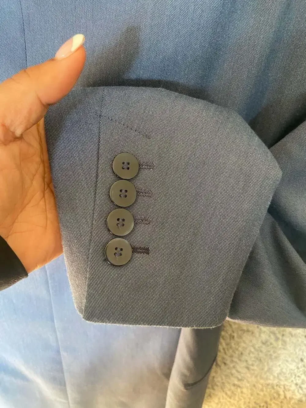Zara man blue